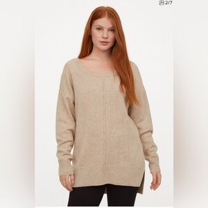 a.n.a Size XXL tan sweater